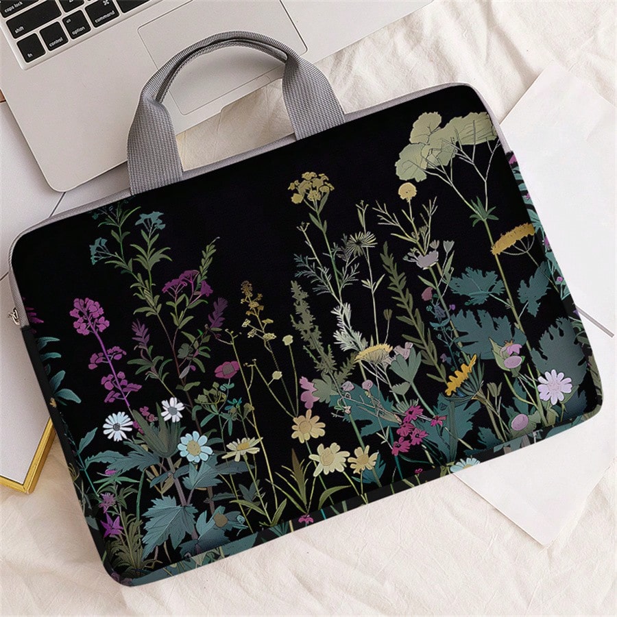 Plant Pattern Printed Laptop S - مراجعة Best Tablet Accessories وسعره