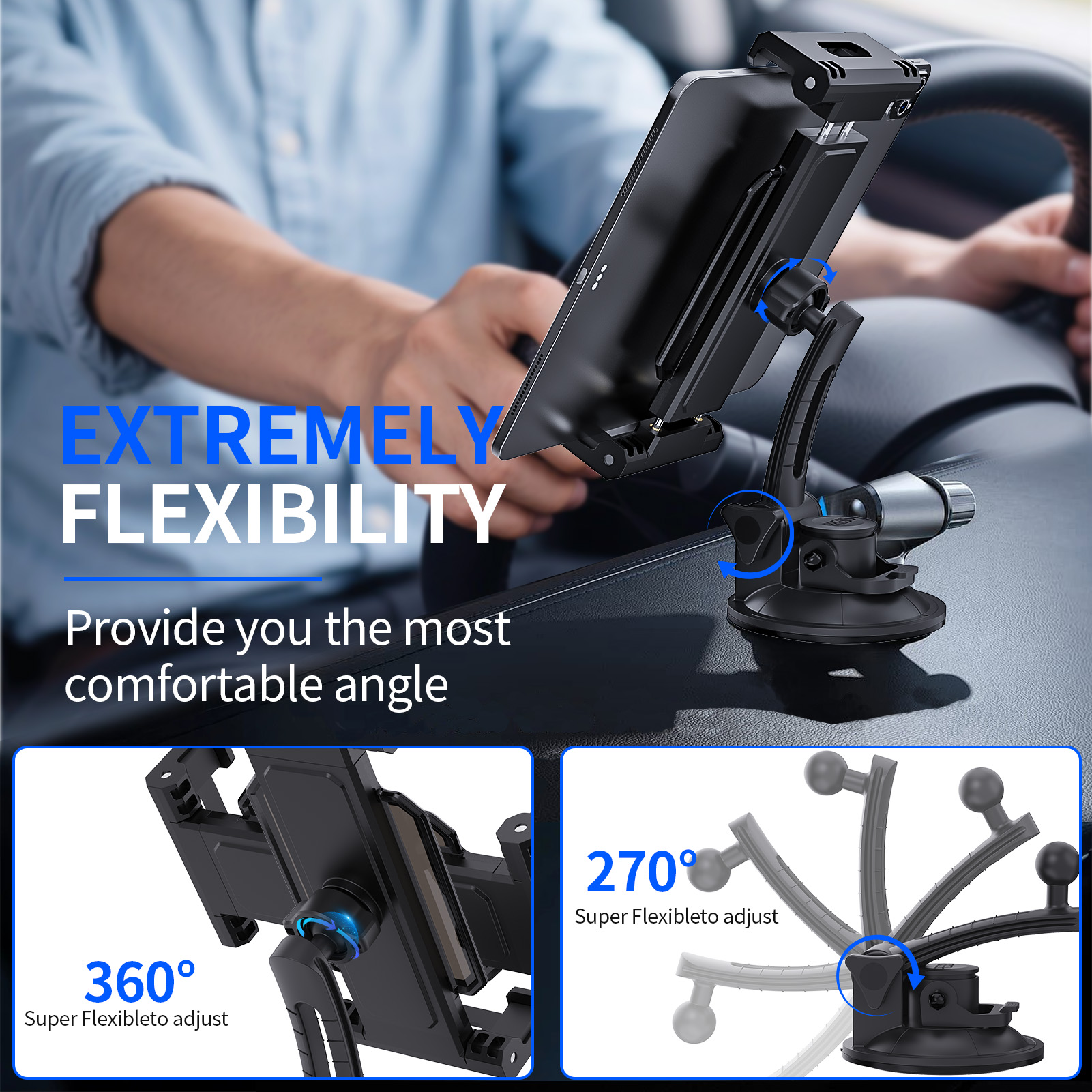 Universal Car Dashboard Windsh - مراجعة Car Accessories Tablet Holder وسعره