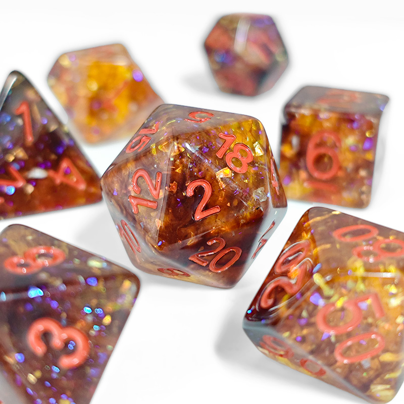 Fire Orange Confetti Resin Pol - مراجعة Tablet Accessories Kit وسعره