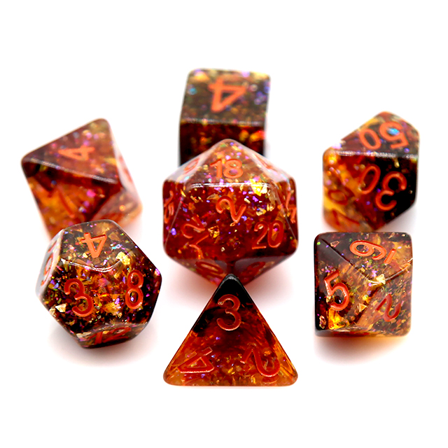 Fire Orange Confetti Resin Pol - مراجعة Tablet Accessories Kit وسعره