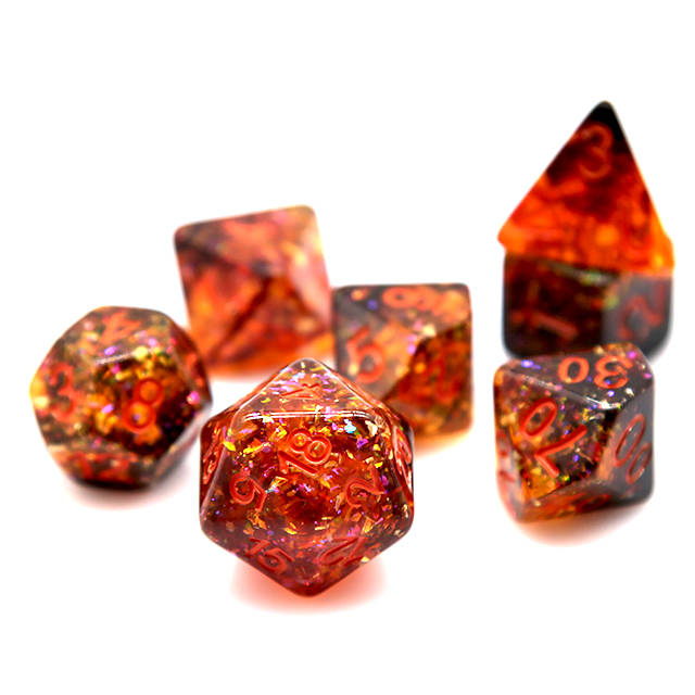 Fire Orange Confetti Resin Pol - مراجعة Tablet Accessories Kit وسعره