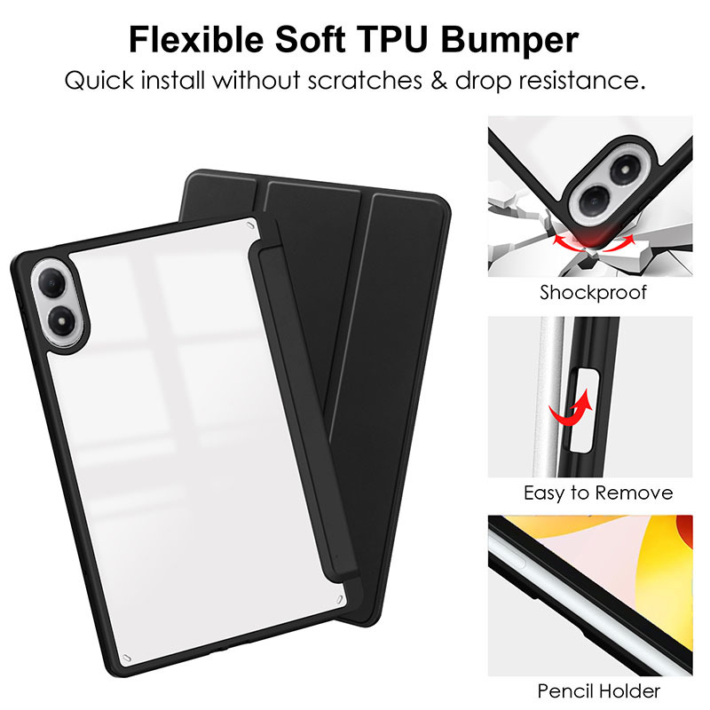 Smart Case For Xiaomi Redmi Pa - مراجعة Redmi Tablet Accessories وسعره